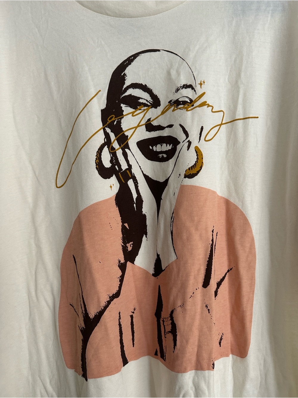 Legendary Rootz Ivory Short Sleeve Tee NWT Size XL - Picture 2 of 5